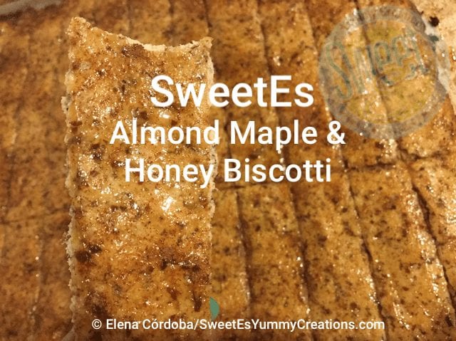 SweetEs Almond Maple & Honey Biscotti (F) ​