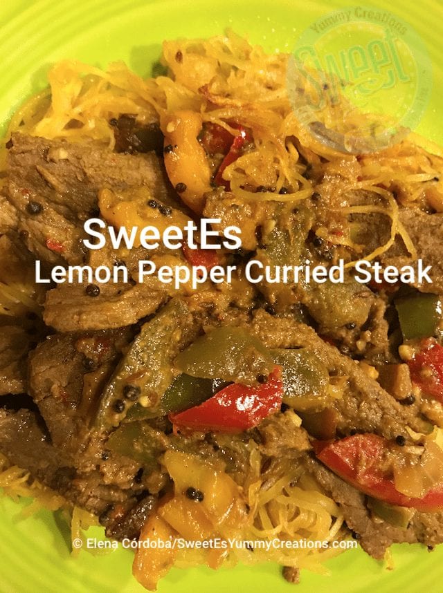 SweetEs Lemon Pepper Curried Steak (F) EFB ​