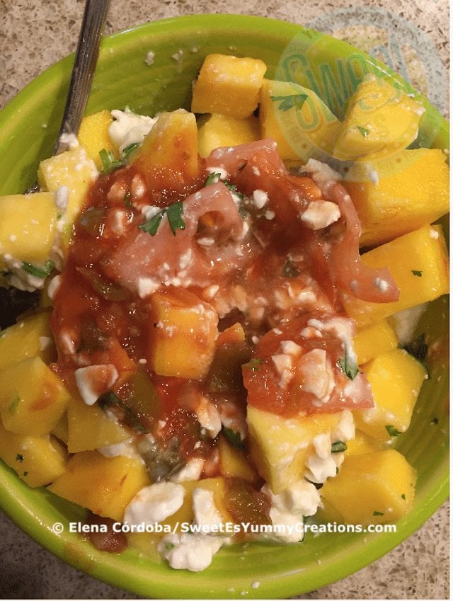 SweetEs marvelous mango cottage salad