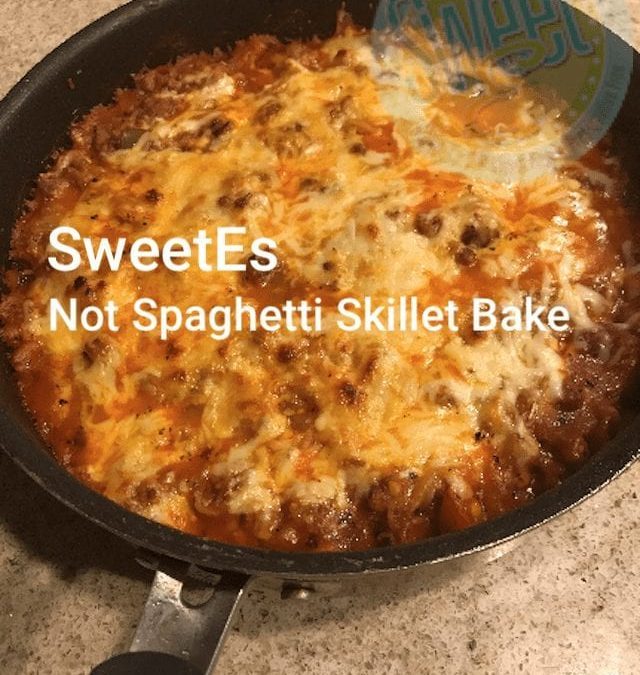 Not Spaghetti Skillet Bake (F) ​