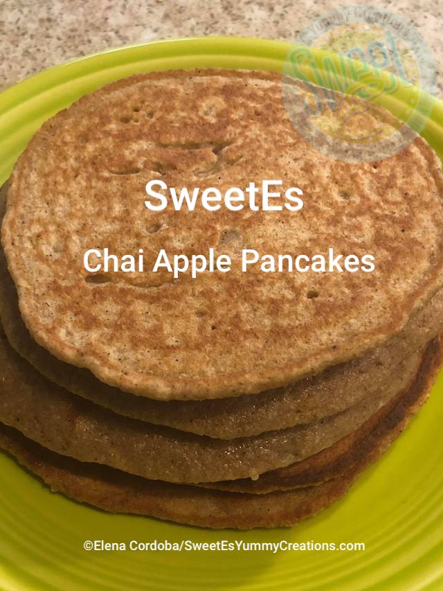 SweetEs chai apple pancakes
