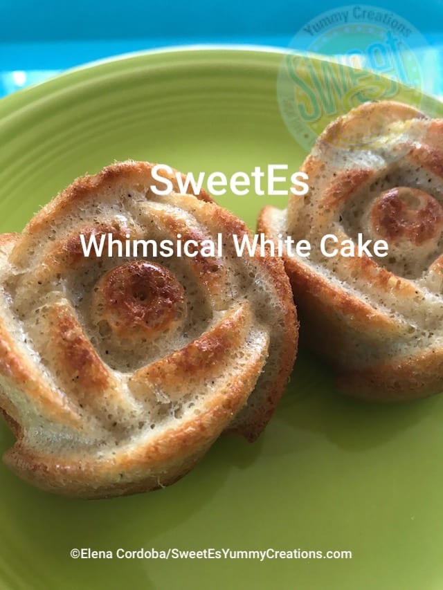 SweetEs whimsical white cake