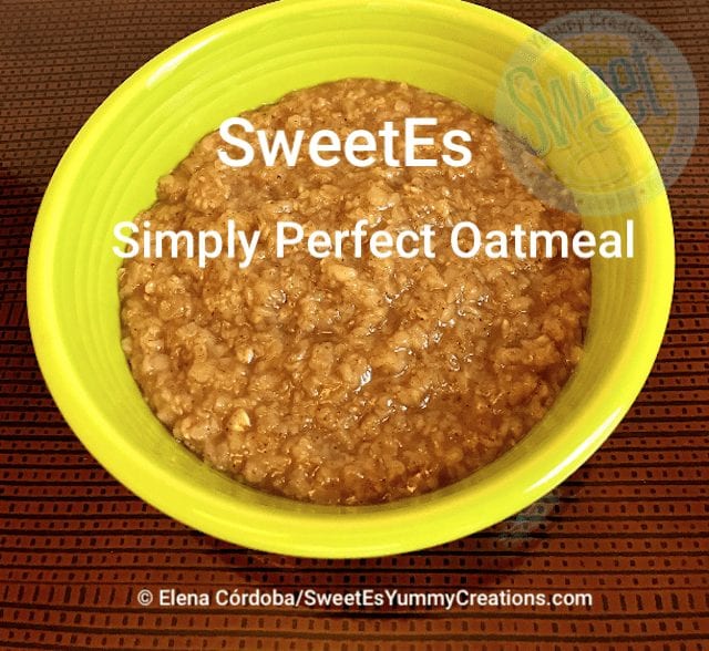 Simply Perfect Oatmeal (C) ​