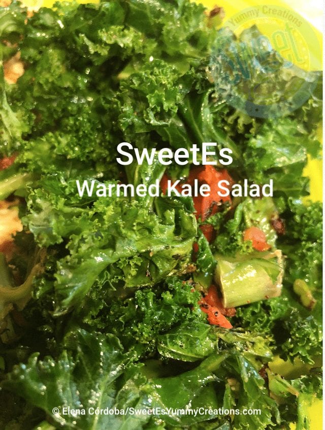 SweetEs Warmed Kale Salad