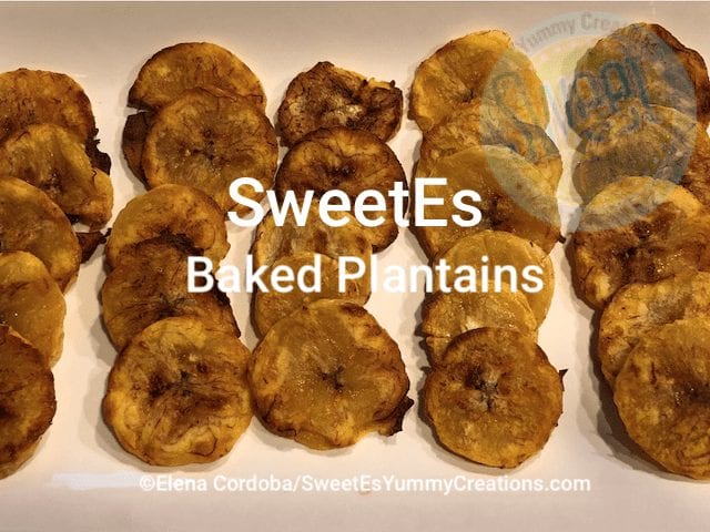 Baked Plantains (C)