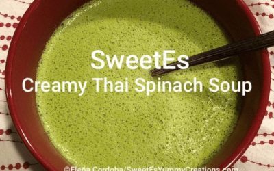 Creamy Thai Spinach Soup (F) ​