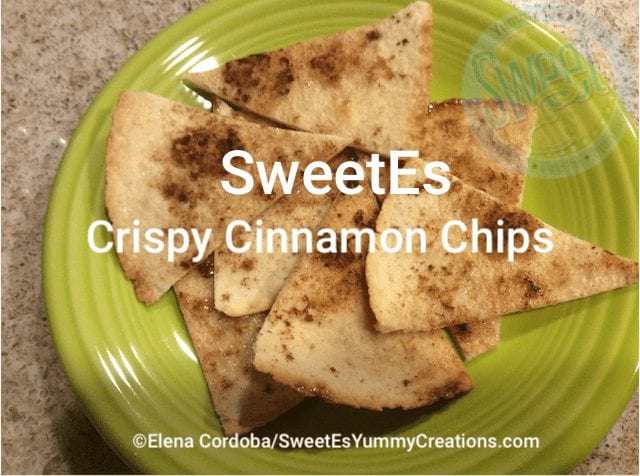 SweetEs crispy cinnamon chips