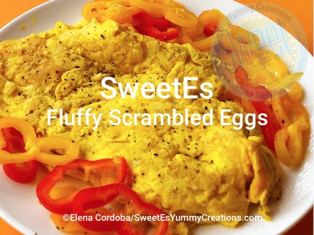 Fluffy Scrambled Eggs (F) ​