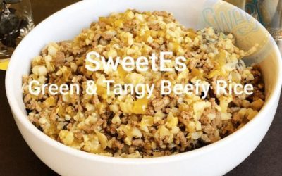 Green & Tangy Beefy Rice (LF) ​