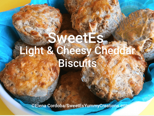 Light & Cheesy Cheddar Biscuits (F) ​