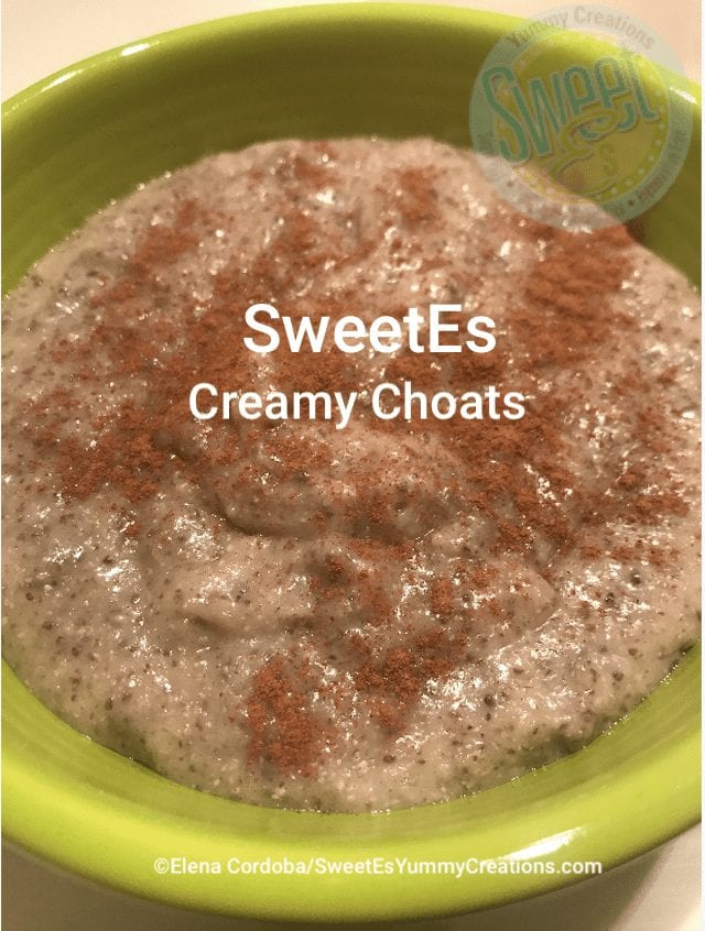 SweetEs creamy choats