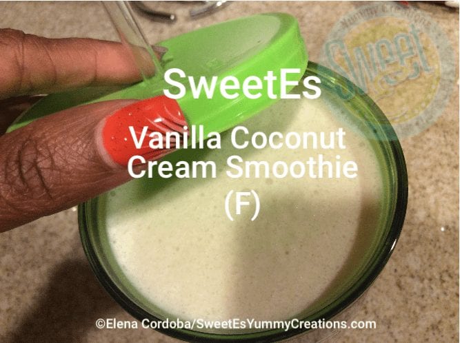 Vanilla Coconut Cream Smoothie (F) ​