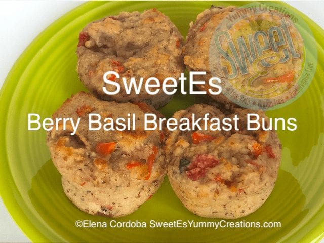 Berry Basil Breakfast Buns (LF) ​