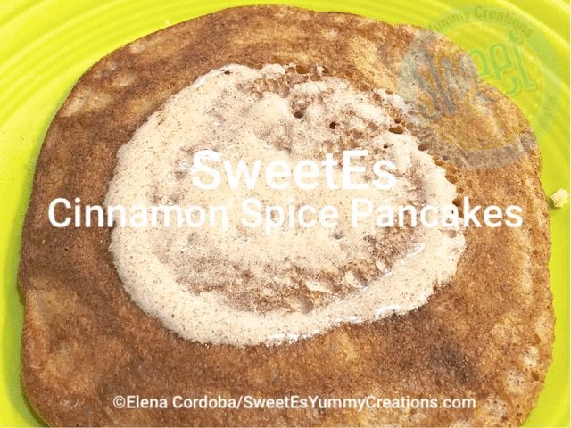 Cinnamon Spice Pancakes (EFB) ​