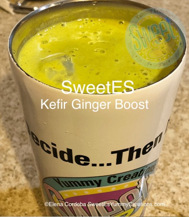 SweetEs Kefir Ginger Boost