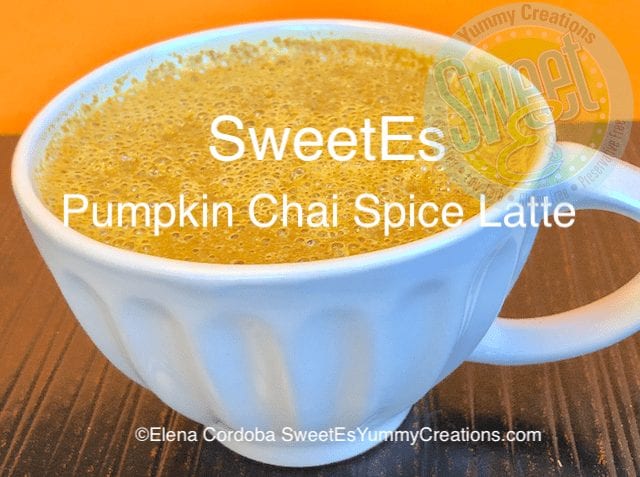 Pumpkin Chai Spice Latte (F) ​