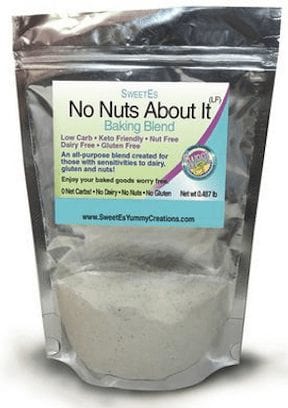 SweetEs No Nuts About it baking blend