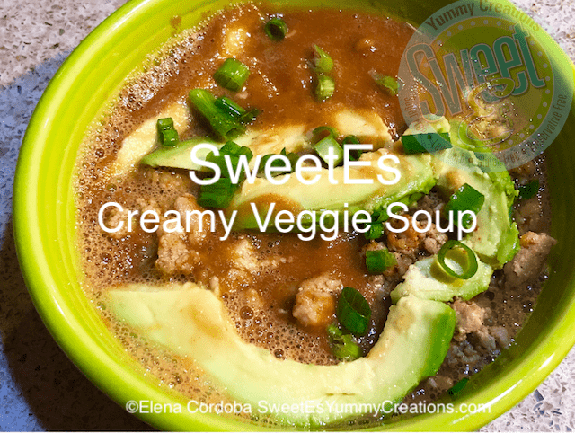 Creamy Veggie Soup (LF) ​