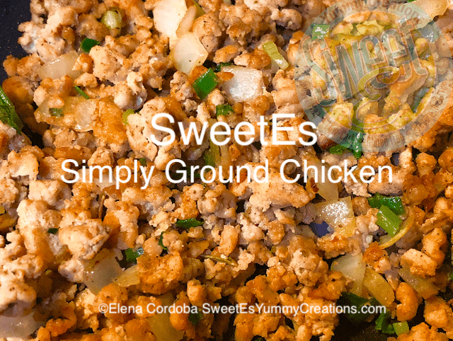 SweetEs Simply Ground Chicken ​