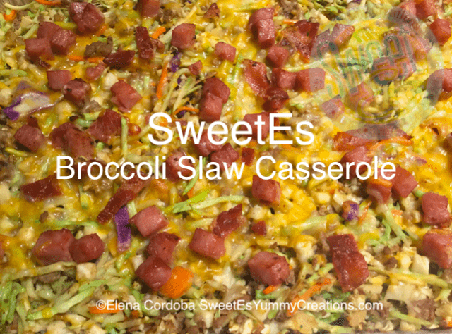 Broccoli Slaw Casserole (F) ​