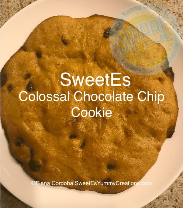 SweetEs colossal chocolate chip cookie