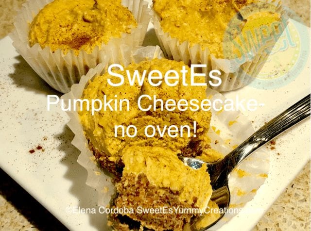 Pumpkin Cheesecake- no oven! (F) ​