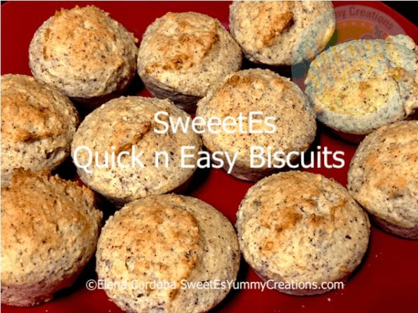 Quick N Easy Biscuits (F) - SweetEs Yummy Creations