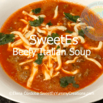 SweetEs beefy Italian soup