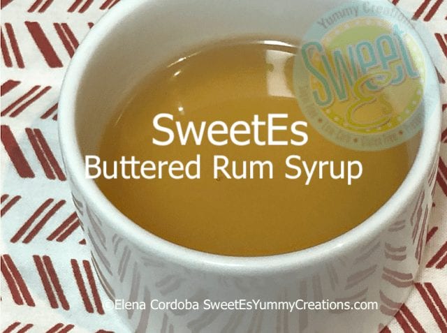 Buttered Rum Syrup (LF)