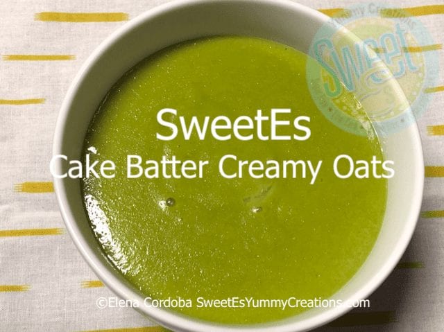 Cake Batter Creamy Oats (LF)