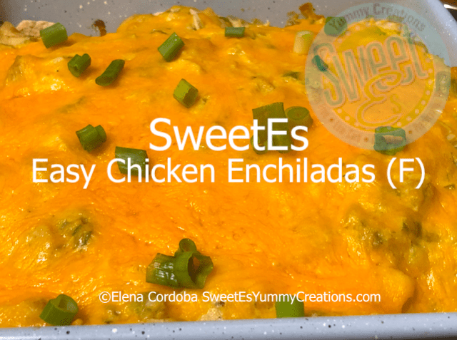 Easy Chicken Enchiladas (F)