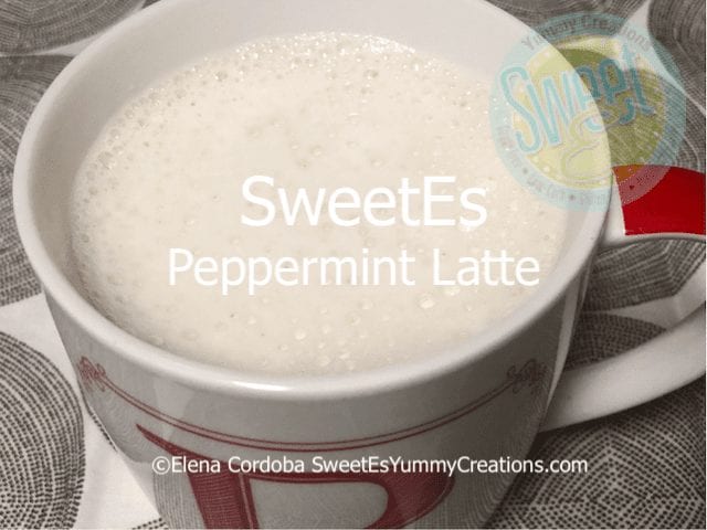 SweetEs peppermint latte