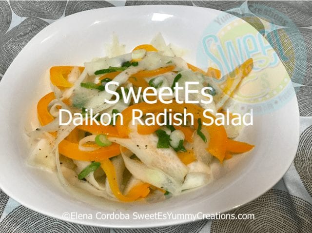 Daikon Radish Salad (LF)