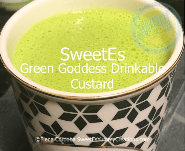 Green Goddess Drinkable Custard (EFB)