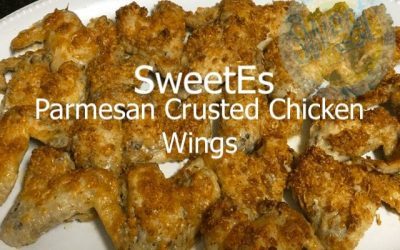 Parmesan Crusted Chicken Wings (F)