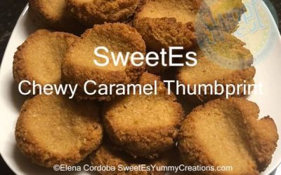 Chewy Caramel Thumbprint (F)