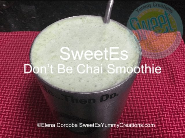 Don’t Be Chai Smoothie (EFB)