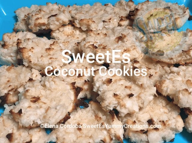 SweetEs coconut cookies