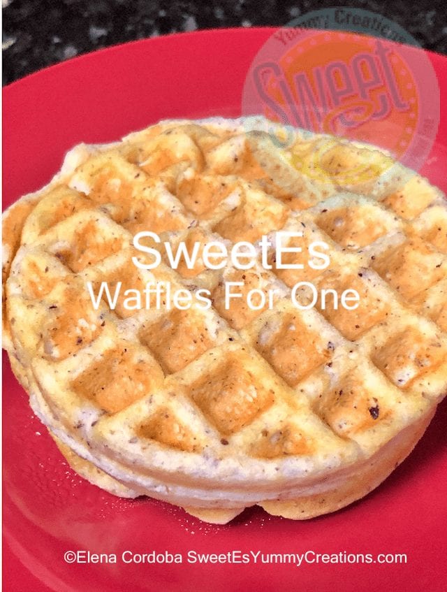 SweetEs Waffles for One