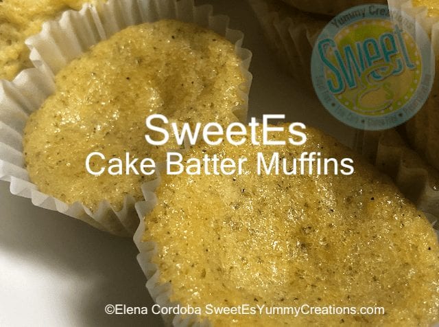 SweetEs Cake Batter Muffins