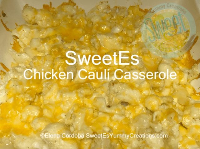 Chicken Cauli Casserole (F)