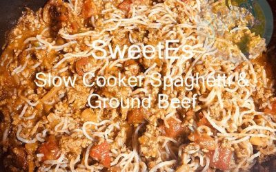 Slow Cooker Spaghetti & Ground Beef (LF)