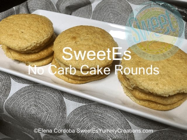 SweetEs No Carb Cake Rounds