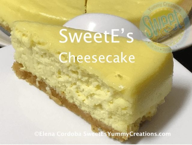 SweetEs NY Cheesecake