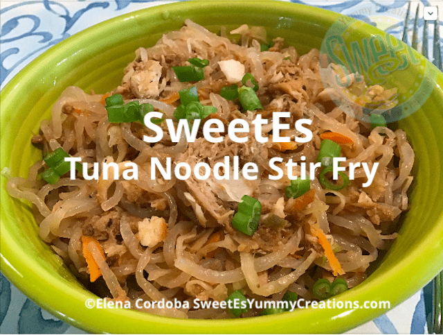 Tuna Noodle Stir Fry (LF)
