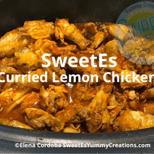 SweetEs curried lemon chicken