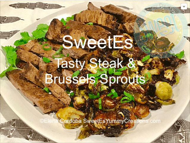 Tasty Steak & Brussel Sprouts