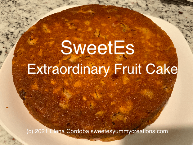 SweetEs Extraordinary Fruitcake