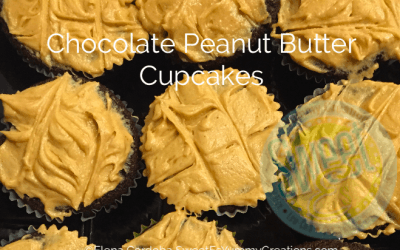 Chocolate Peanut Butter Cupcakes (F)