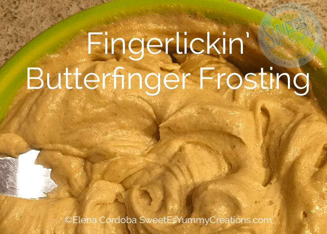 Fingerlickin Butterfinger Frosting (F)